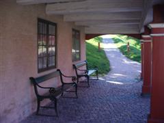Zwei idyllische kleine B�nke